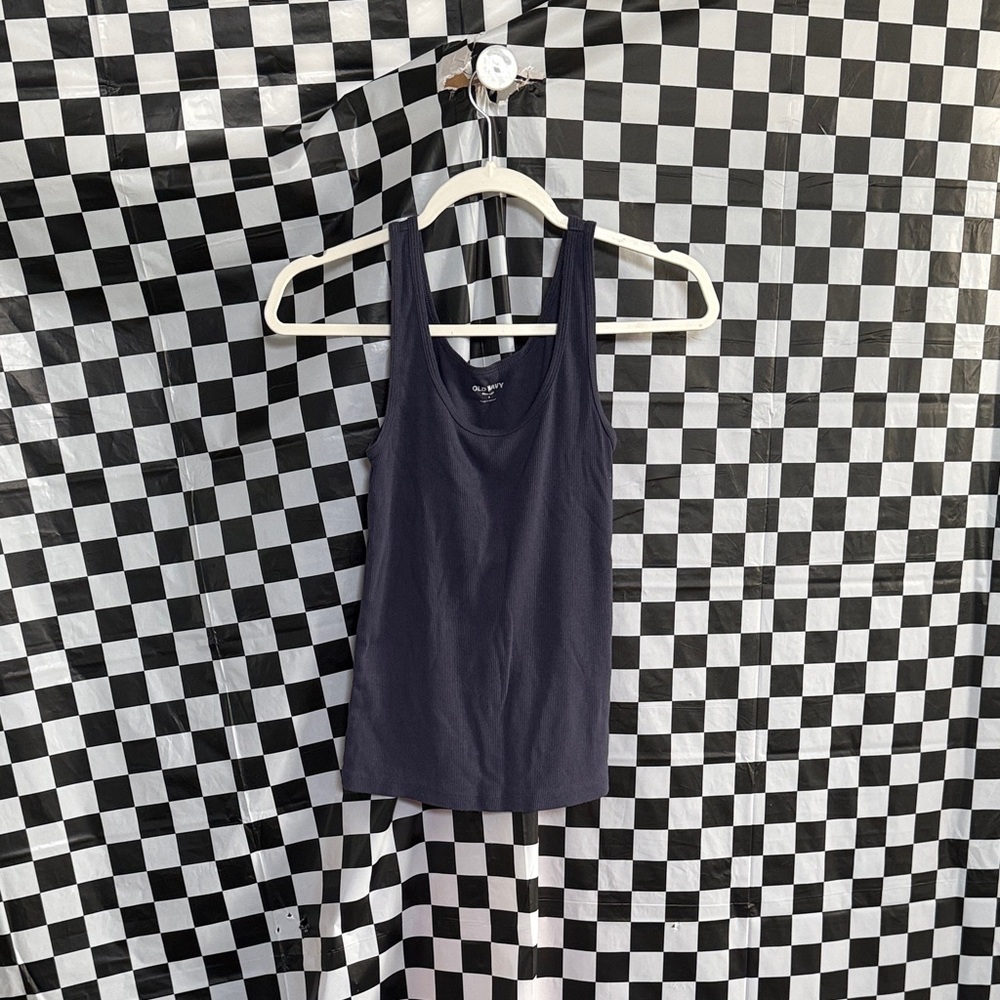 Old Navy Navy Blue Tank Top